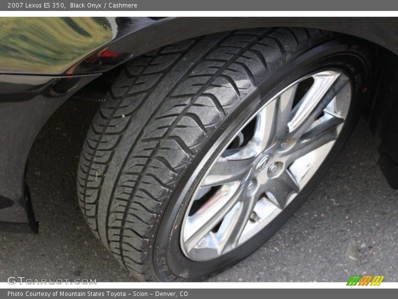 Black Onyx / Cashmere 2007 Lexus ES 350