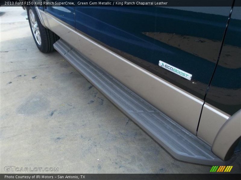 Green Gem Metallic / King Ranch Chaparral Leather 2013 Ford F150 King Ranch SuperCrew