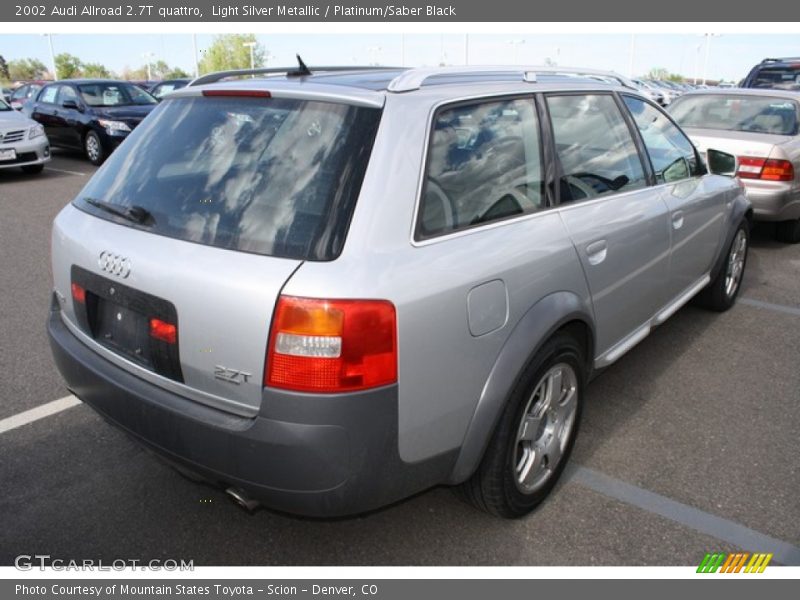 Light Silver Metallic / Platinum/Saber Black 2002 Audi Allroad 2.7T quattro