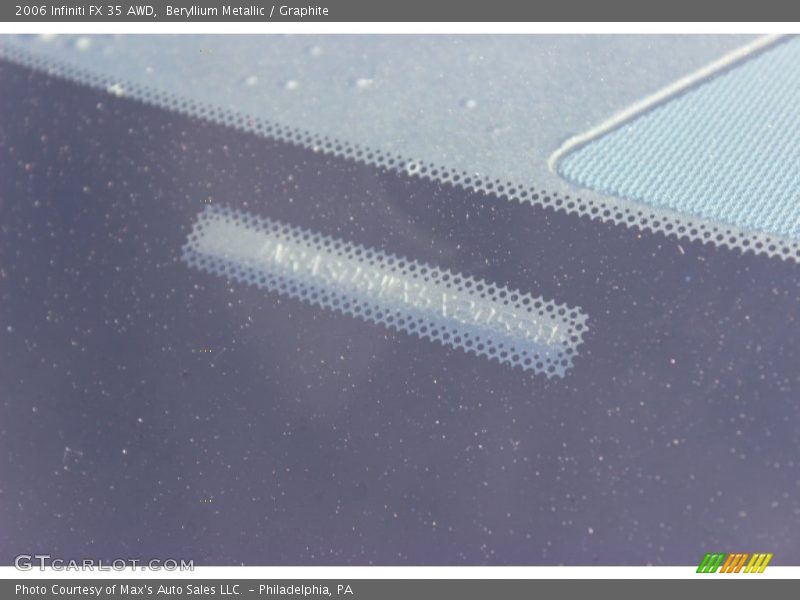 Beryllium Metallic / Graphite 2006 Infiniti FX 35 AWD