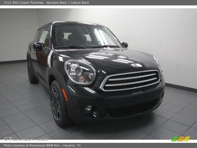 Absolute Black / Carbon Black 2013 Mini Cooper Paceman