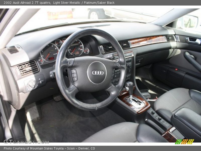  2002 Allroad 2.7T quattro Platinum/Saber Black Interior
