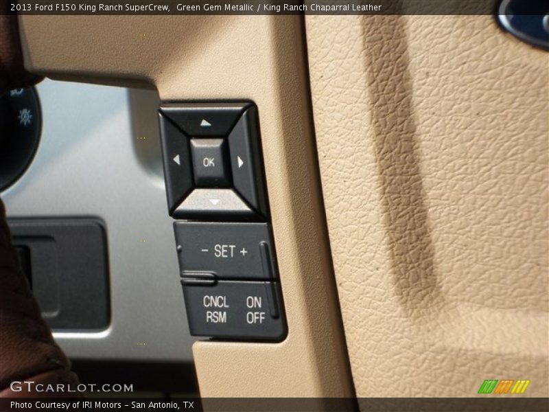Green Gem Metallic / King Ranch Chaparral Leather 2013 Ford F150 King Ranch SuperCrew