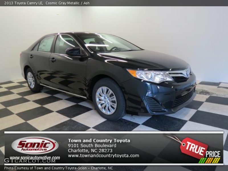 Cosmic Gray Metallic / Ash 2013 Toyota Camry LE