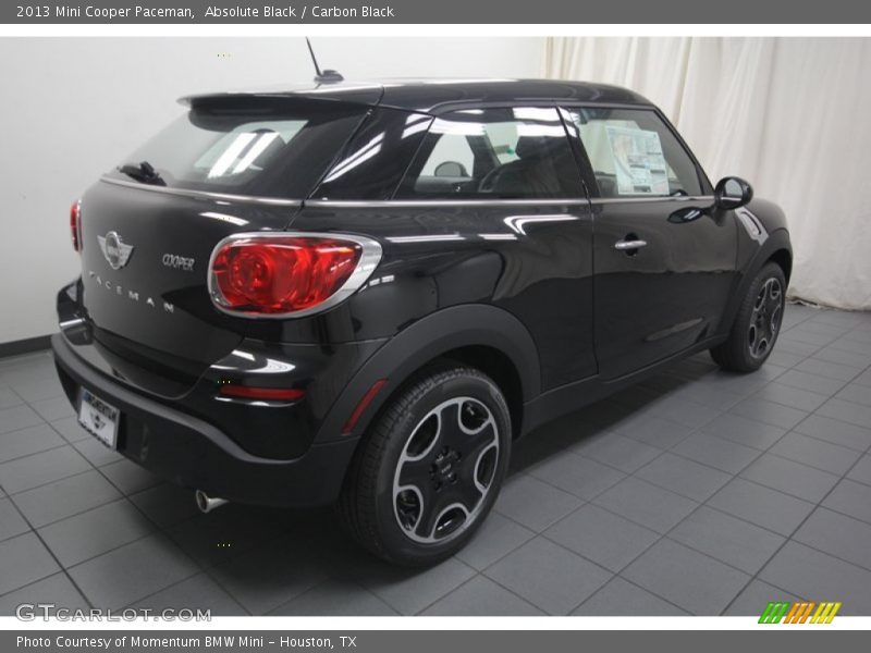 Absolute Black / Carbon Black 2013 Mini Cooper Paceman