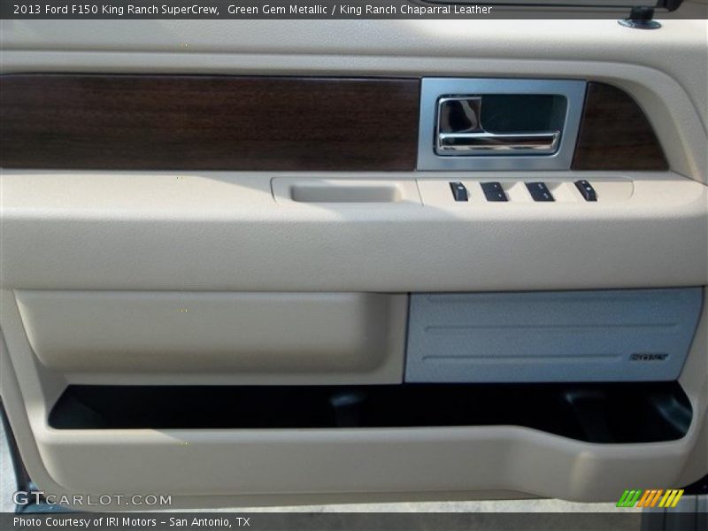 Green Gem Metallic / King Ranch Chaparral Leather 2013 Ford F150 King Ranch SuperCrew