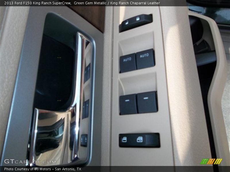 Green Gem Metallic / King Ranch Chaparral Leather 2013 Ford F150 King Ranch SuperCrew