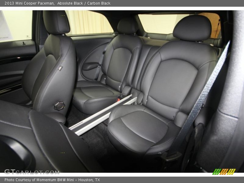 Rear Seat of 2013 Cooper Paceman