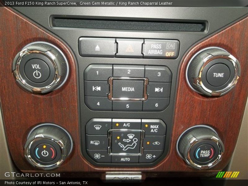 Green Gem Metallic / King Ranch Chaparral Leather 2013 Ford F150 King Ranch SuperCrew
