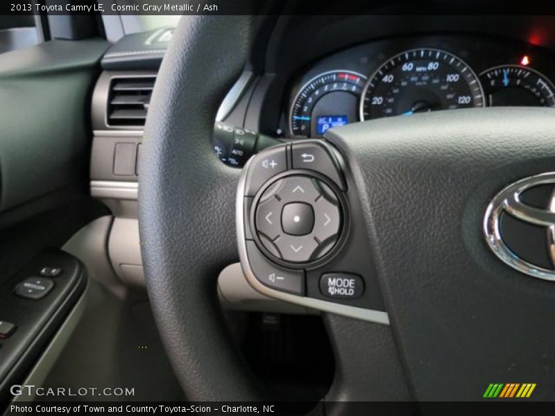 Controls of 2013 Camry LE