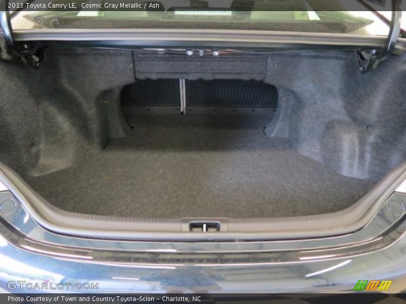  2013 Camry LE Trunk