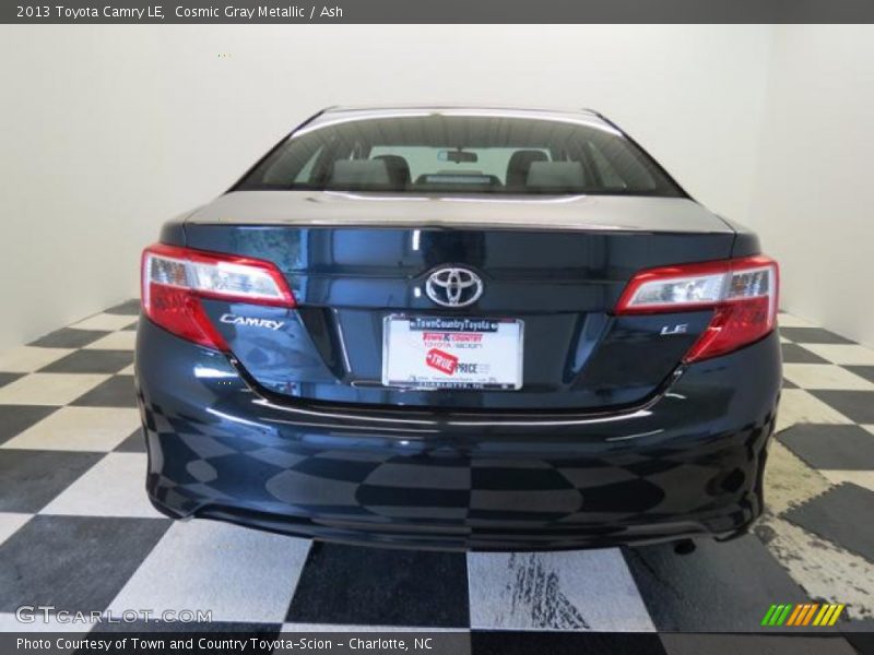 Cosmic Gray Metallic / Ash 2013 Toyota Camry LE