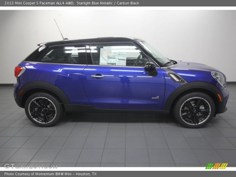  2013 Cooper S Paceman ALL4 AWD Starlight Blue Metallic