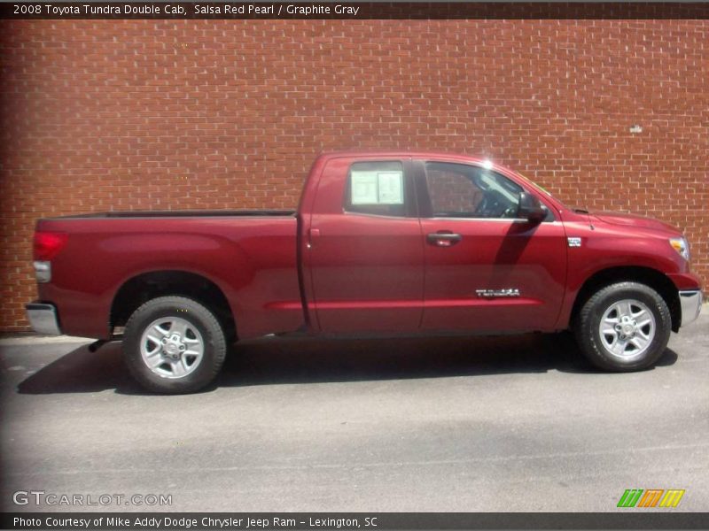 Salsa Red Pearl / Graphite Gray 2008 Toyota Tundra Double Cab