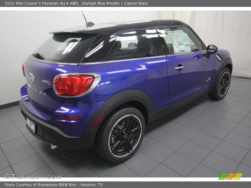Starlight Blue Metallic / Carbon Black 2013 Mini Cooper S Paceman ALL4 AWD