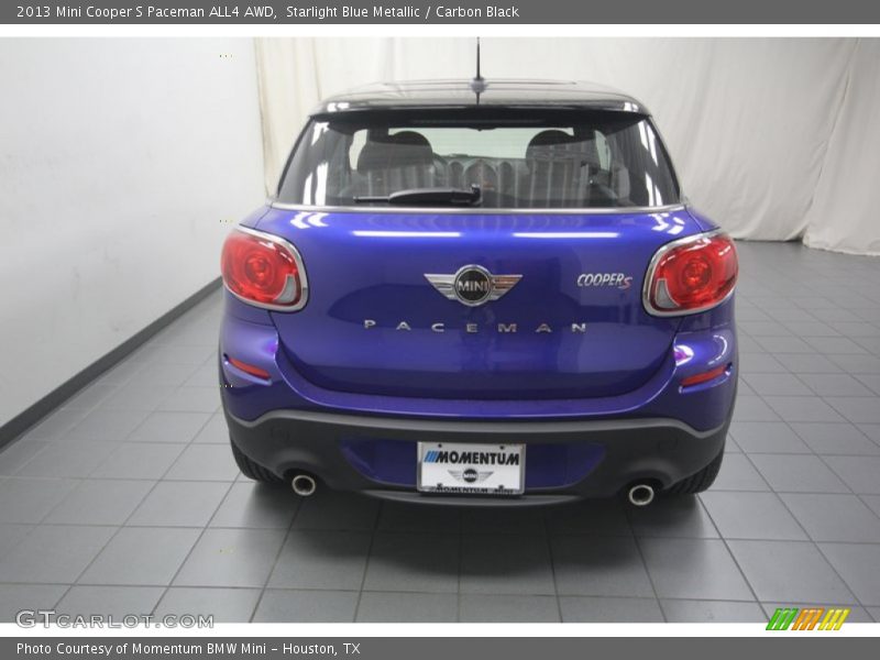 Starlight Blue Metallic / Carbon Black 2013 Mini Cooper S Paceman ALL4 AWD