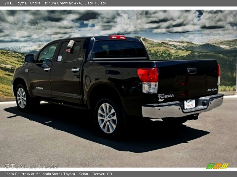 Black / Black 2013 Toyota Tundra Platinum CrewMax 4x4