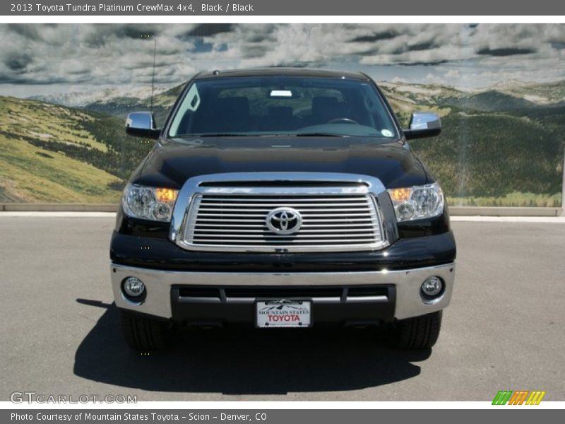 Black / Black 2013 Toyota Tundra Platinum CrewMax 4x4