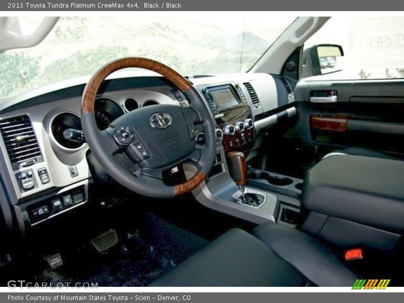 Black / Black 2013 Toyota Tundra Platinum CrewMax 4x4
