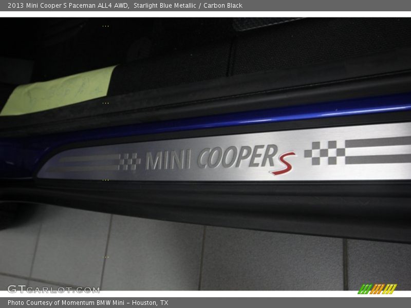 Starlight Blue Metallic / Carbon Black 2013 Mini Cooper S Paceman ALL4 AWD
