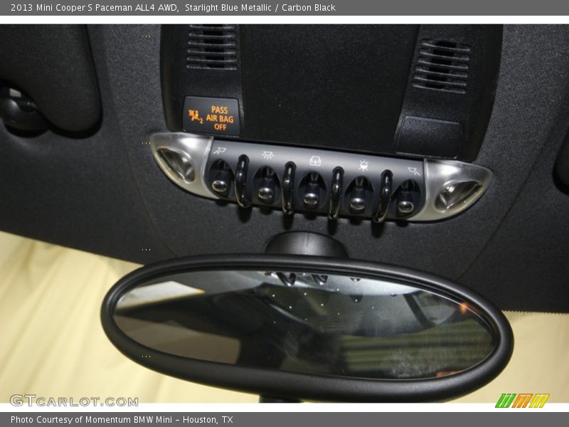 Starlight Blue Metallic / Carbon Black 2013 Mini Cooper S Paceman ALL4 AWD