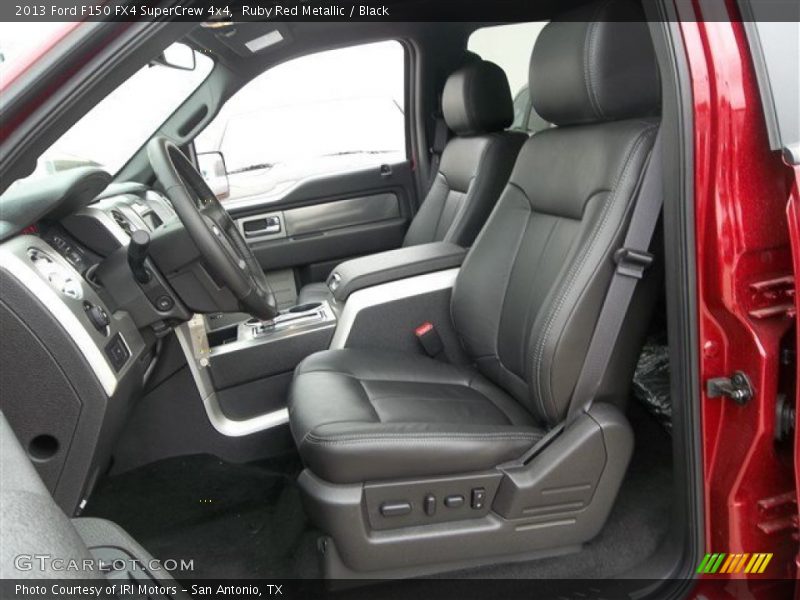 Front Seat of 2013 F150 FX4 SuperCrew 4x4