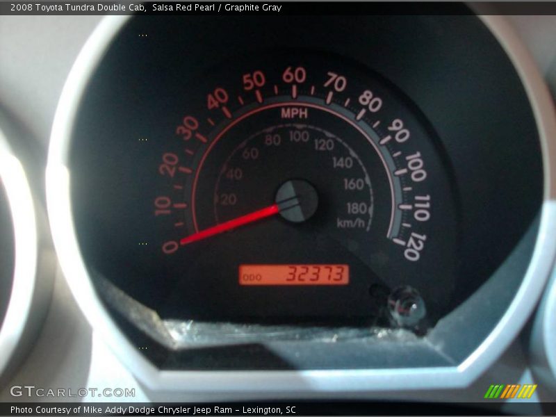 Salsa Red Pearl / Graphite Gray 2008 Toyota Tundra Double Cab