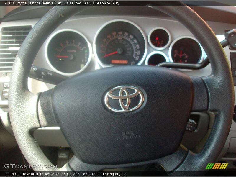 Salsa Red Pearl / Graphite Gray 2008 Toyota Tundra Double Cab
