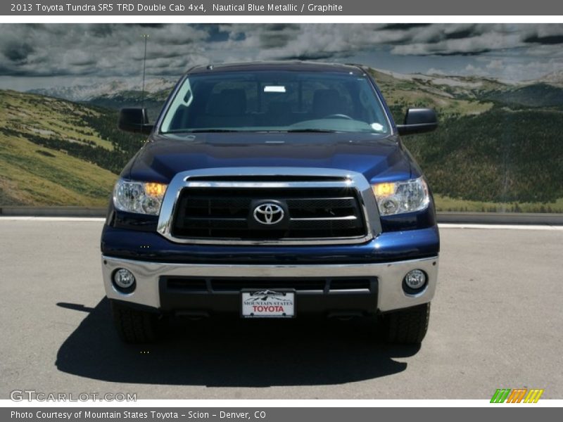 Nautical Blue Metallic / Graphite 2013 Toyota Tundra SR5 TRD Double Cab 4x4