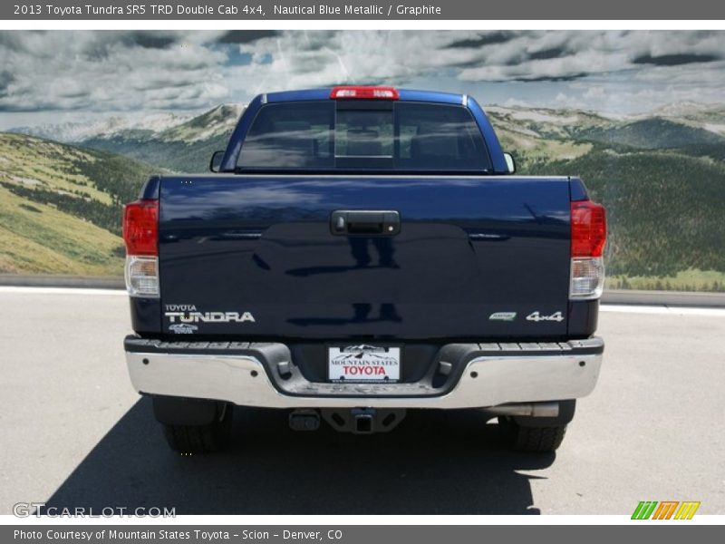 Nautical Blue Metallic / Graphite 2013 Toyota Tundra SR5 TRD Double Cab 4x4