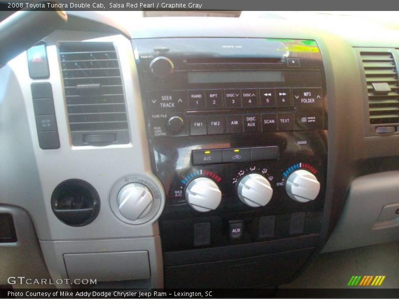 Salsa Red Pearl / Graphite Gray 2008 Toyota Tundra Double Cab