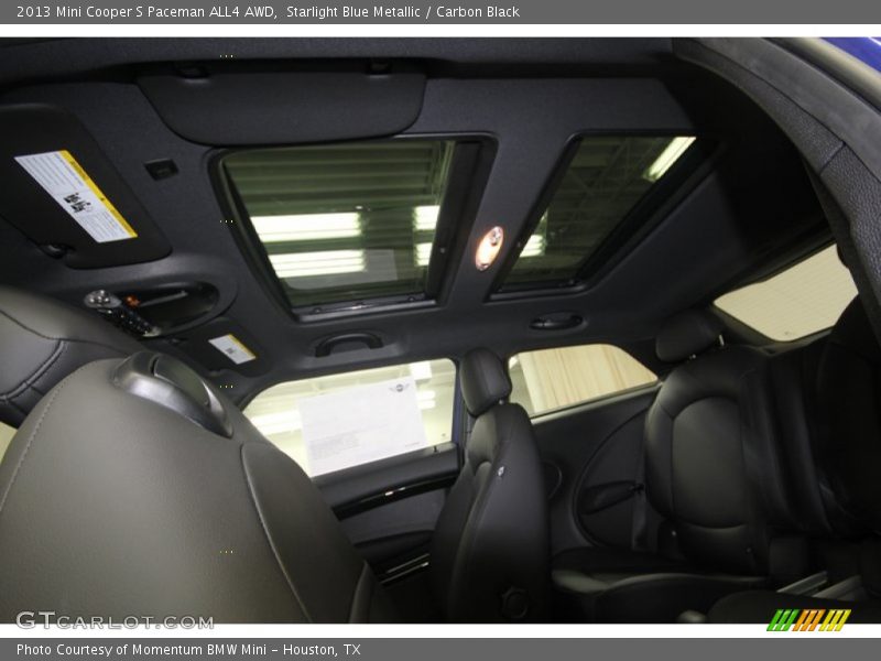 Starlight Blue Metallic / Carbon Black 2013 Mini Cooper S Paceman ALL4 AWD