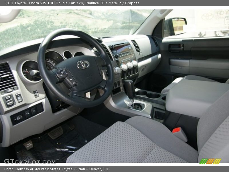 Nautical Blue Metallic / Graphite 2013 Toyota Tundra SR5 TRD Double Cab 4x4