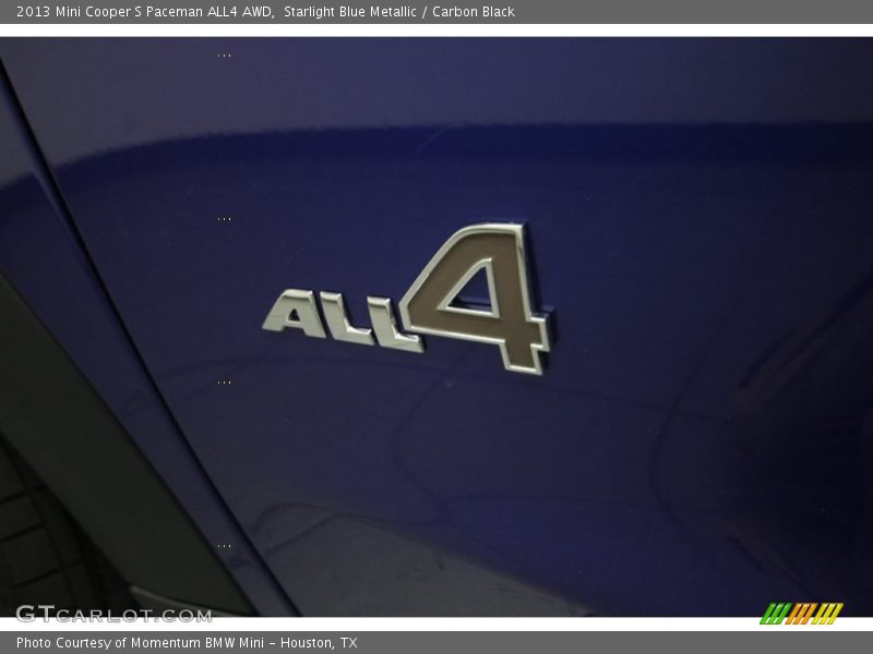  2013 Cooper S Paceman ALL4 AWD Logo