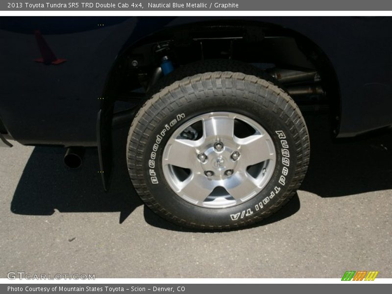 Nautical Blue Metallic / Graphite 2013 Toyota Tundra SR5 TRD Double Cab 4x4