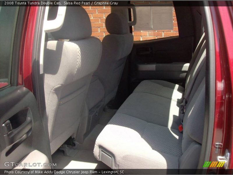 Salsa Red Pearl / Graphite Gray 2008 Toyota Tundra Double Cab