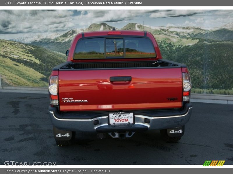 Barcelona Red Metallic / Graphite 2013 Toyota Tacoma TX Pro Double Cab 4x4