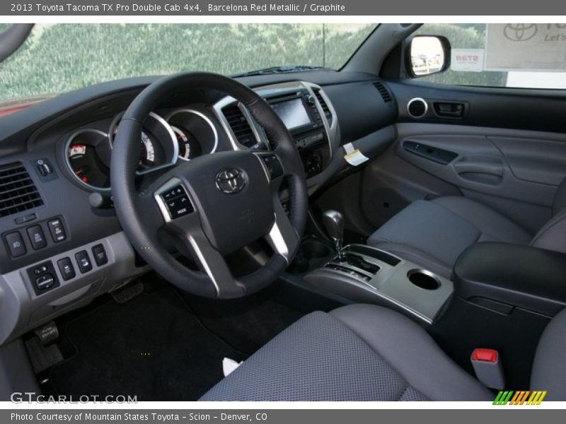 Barcelona Red Metallic / Graphite 2013 Toyota Tacoma TX Pro Double Cab 4x4