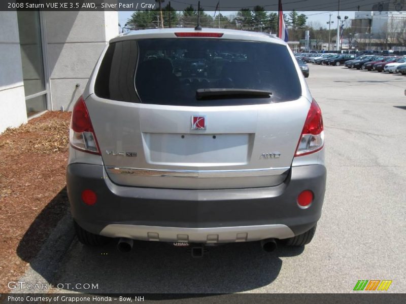 Silver Pearl / Gray 2008 Saturn VUE XE 3.5 AWD