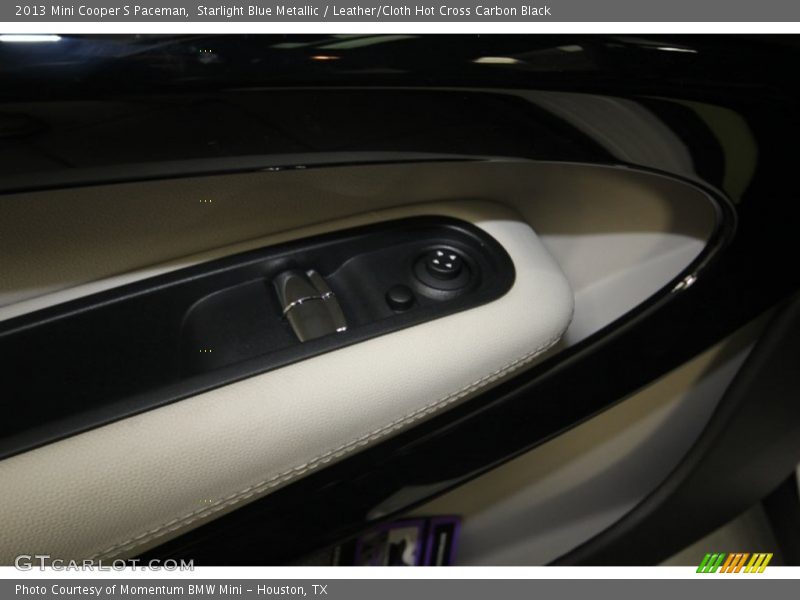 Starlight Blue Metallic / Leather/Cloth Hot Cross Carbon Black 2013 Mini Cooper S Paceman
