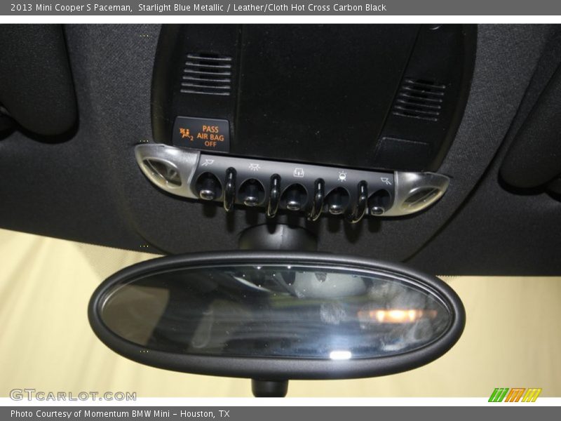 Starlight Blue Metallic / Leather/Cloth Hot Cross Carbon Black 2013 Mini Cooper S Paceman
