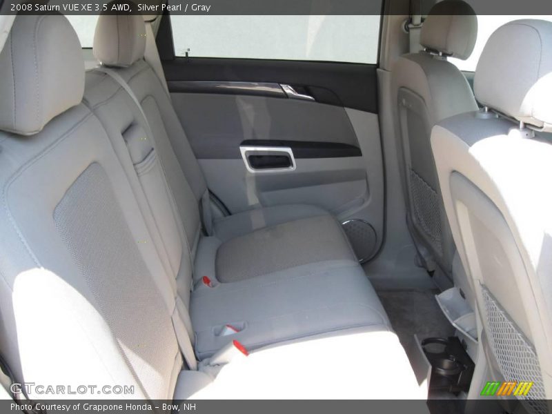 Silver Pearl / Gray 2008 Saturn VUE XE 3.5 AWD