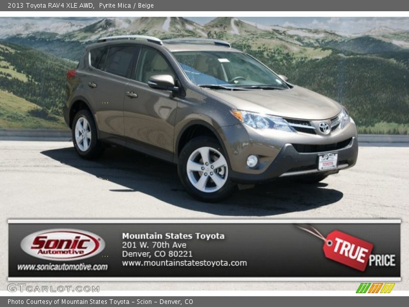 Pyrite Mica / Beige 2013 Toyota RAV4 XLE AWD