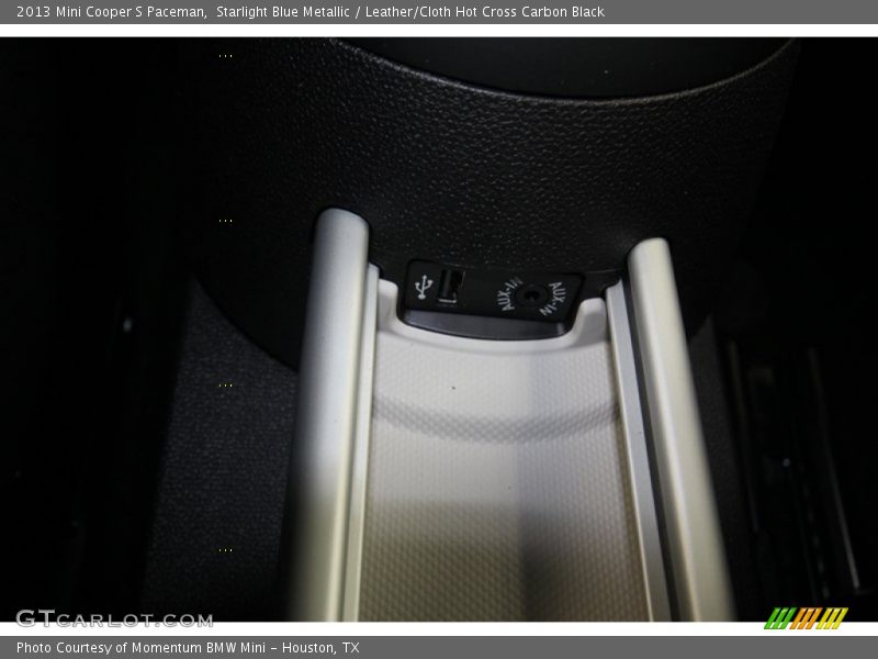 Starlight Blue Metallic / Leather/Cloth Hot Cross Carbon Black 2013 Mini Cooper S Paceman