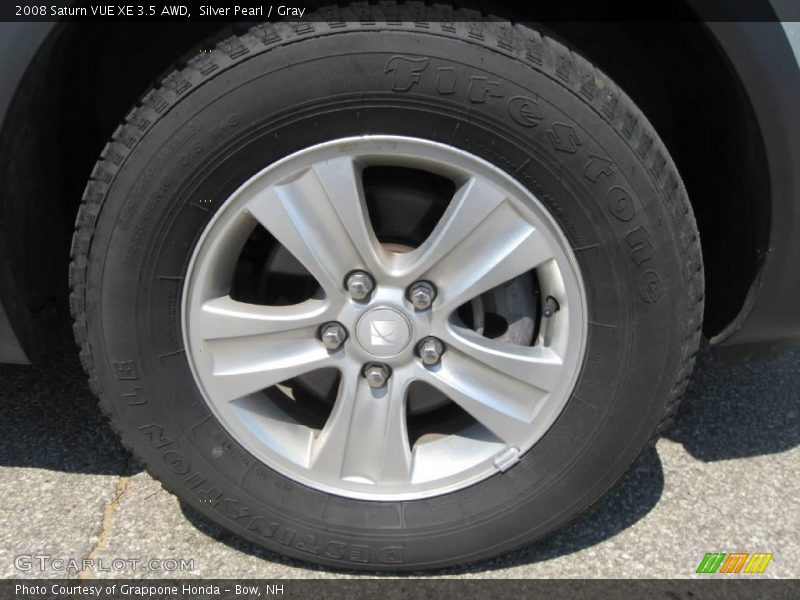 Silver Pearl / Gray 2008 Saturn VUE XE 3.5 AWD