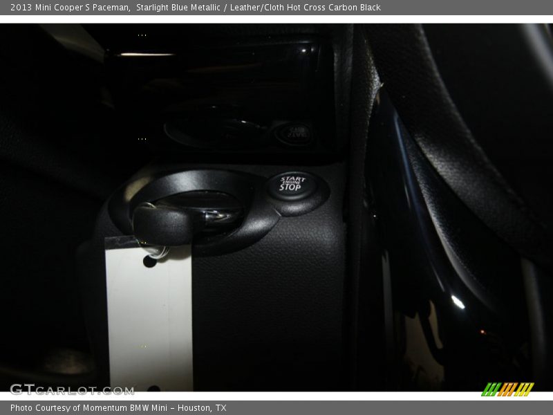 Starlight Blue Metallic / Leather/Cloth Hot Cross Carbon Black 2013 Mini Cooper S Paceman