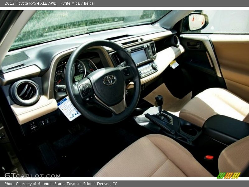 Pyrite Mica / Beige 2013 Toyota RAV4 XLE AWD