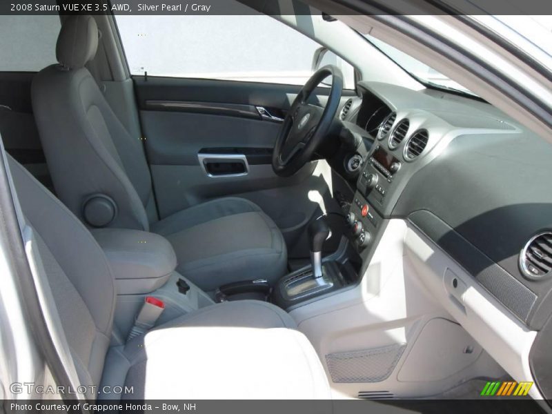 Silver Pearl / Gray 2008 Saturn VUE XE 3.5 AWD