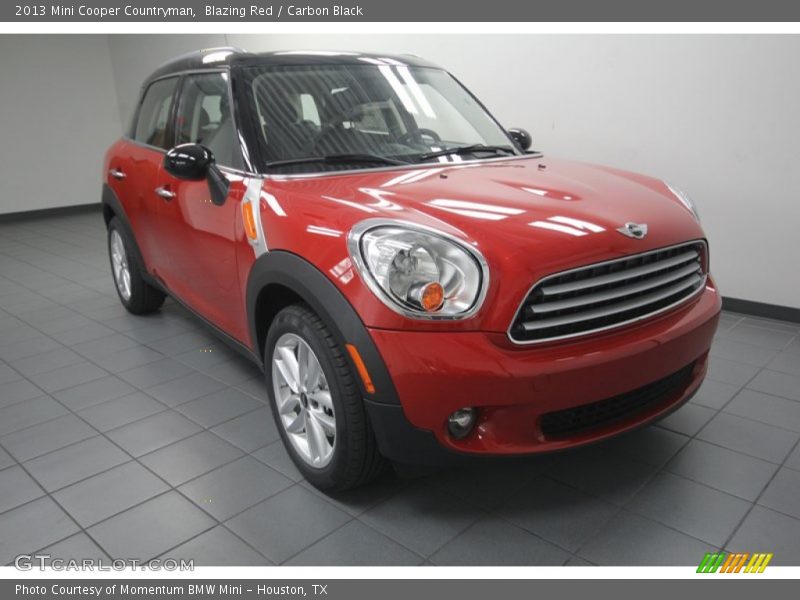 Blazing Red / Carbon Black 2013 Mini Cooper Countryman