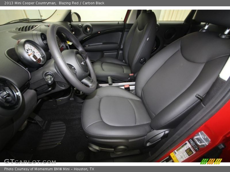 Blazing Red / Carbon Black 2013 Mini Cooper Countryman